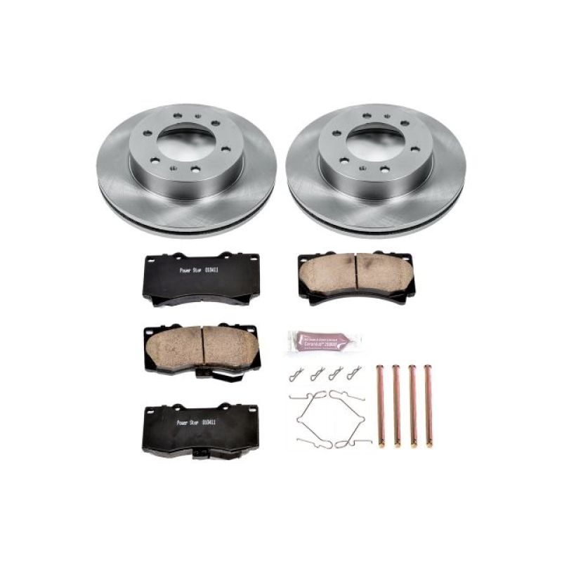Power Stop 06-10 Hummer H3 Front Autospecialty Brake Kit - KOE3035