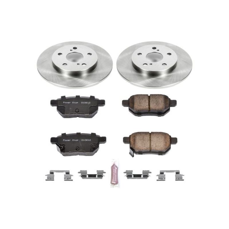 Power Stop 09-10 Pontiac Vibe Rear Autospecialty Brake Kit - KOE4737