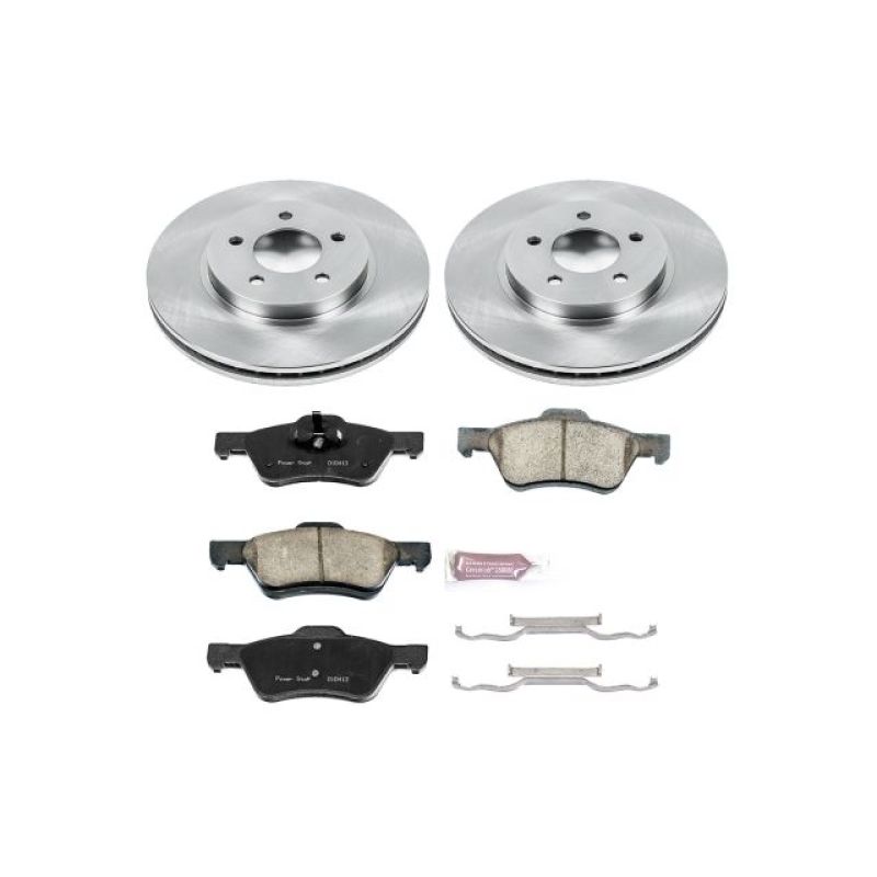 Power Stop 10-12 Ford Escape Front Autospecialty Brake Kit - KOE5571