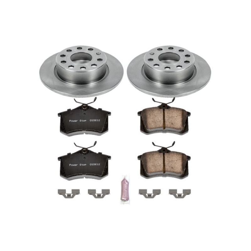 Power Stop 10-13 Audi A3 Rear Autospecialty Brake Kit - KOE5671