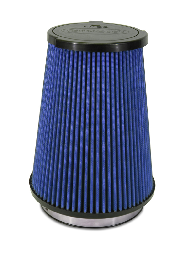 Airaid fits 10-14 Ford Mustang Shelby 5.4L Supercharged Direct Replacement Filter - Oiled / Blue Media - 860-512