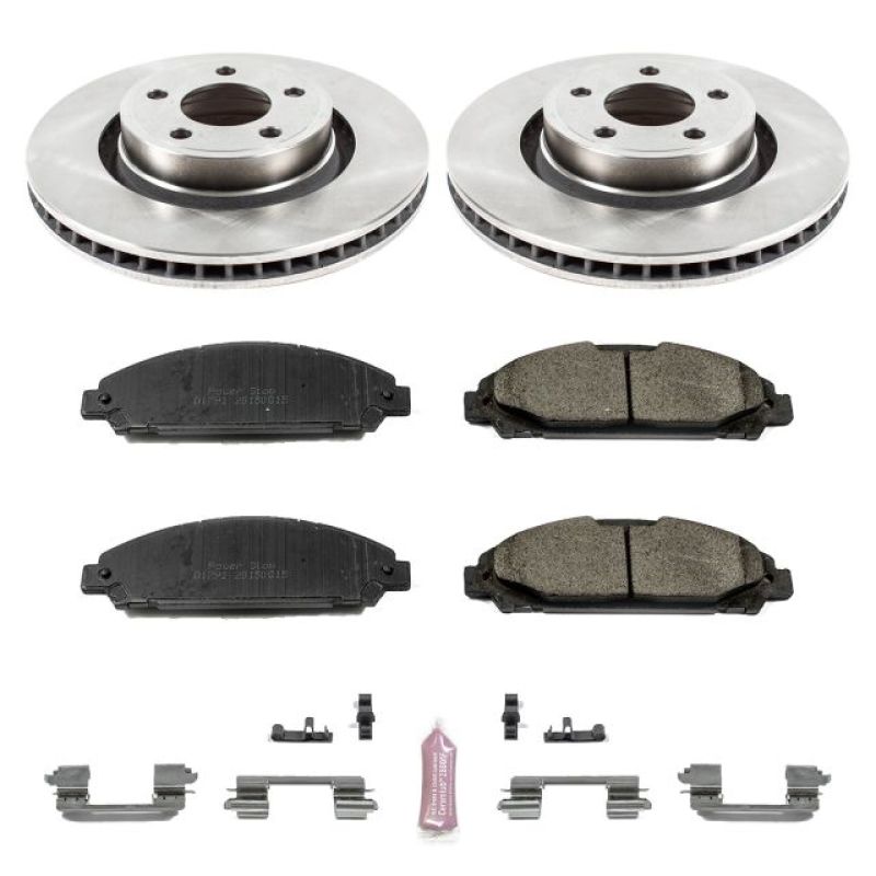 Power Stop 15-19 Ford Mustang Front Autospecialty Brake Kit - KOE6809