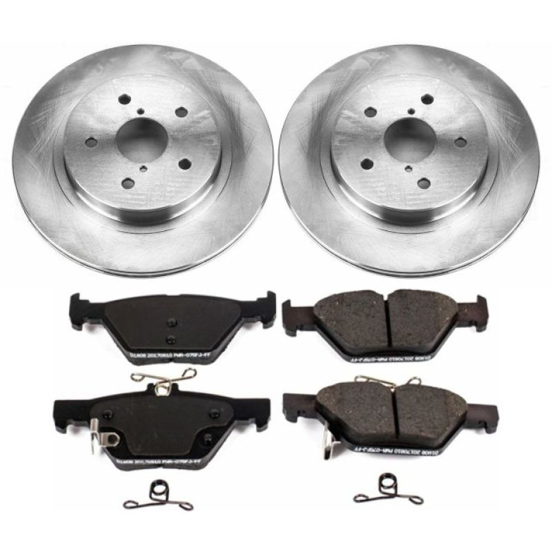 PowerStop KOE7039 Stock Replacement Brake Kit For 16-19 Subaru WRX 2.0L