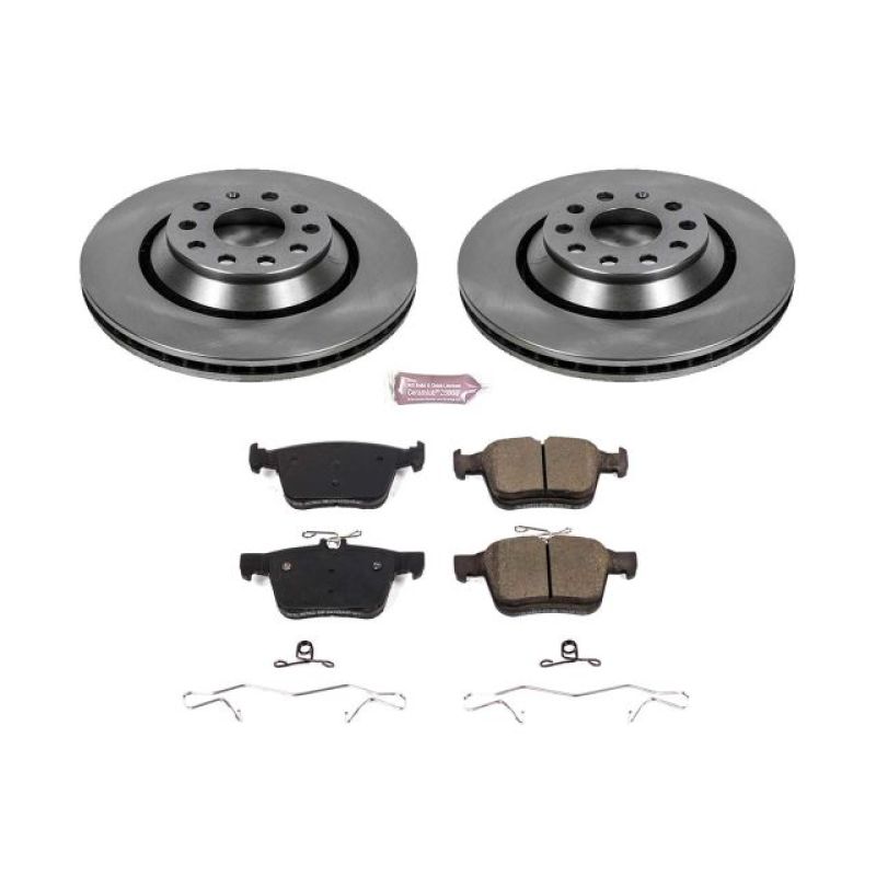 Power Stop 17-18 Audi RS3 Rear Autospecialty Brake Kit - KOE7084