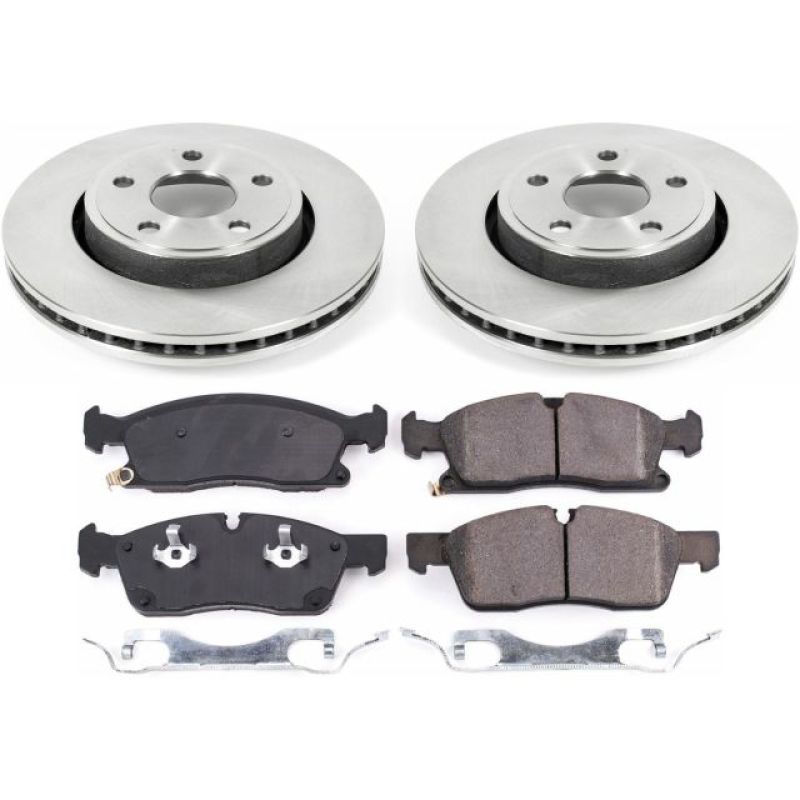 Power Stop 17-19 Jeep Grand Cherokee Front Autospecialty Brake Kit - KOE7412