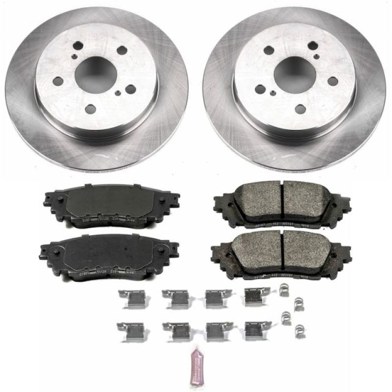 Power Stop 15-17 Lexus NX200t Rear Autospecialty Brake Kit - KOE7739