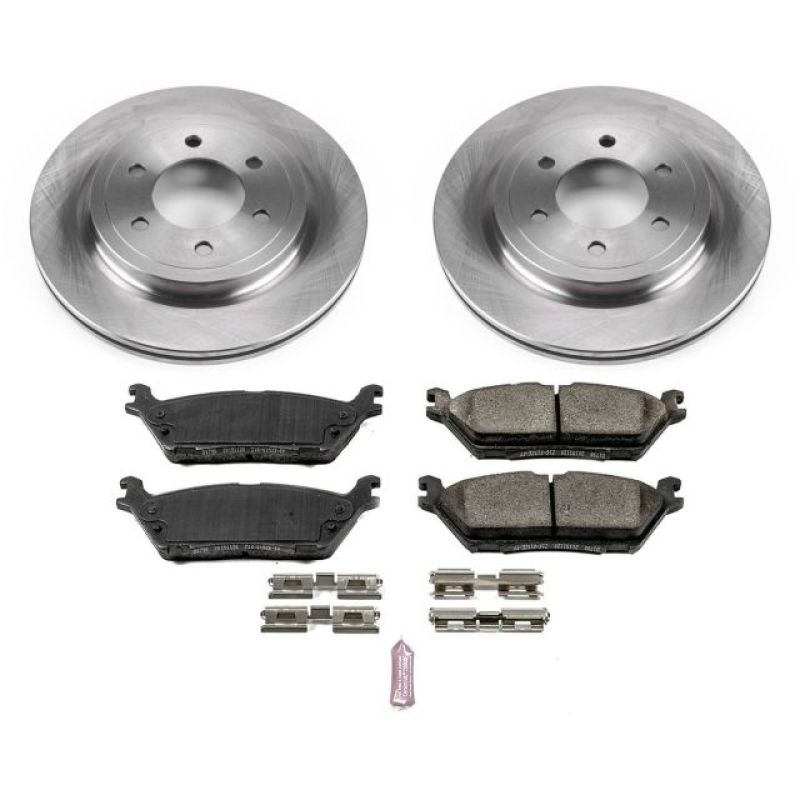 Power Stop 2018 Ford Expedition Rear Autospecialty Brake Kit - KOE8030