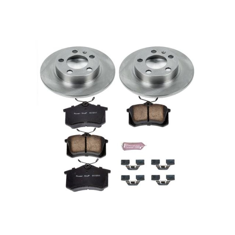 Power Stop 98-10 Volkswagen Beetle Rear Autospecialty Brake Kit - KOE847