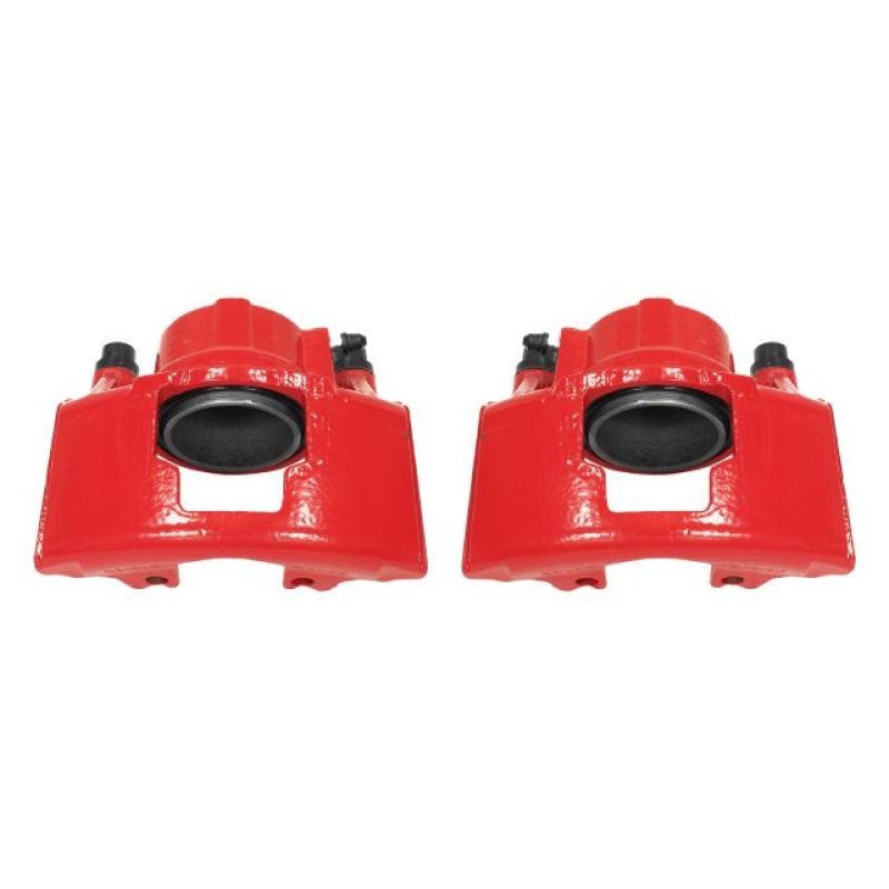 Power Stop 1994 Chevrolet Blazer Front Red Calipers w/o Brackets - Pair - S4297