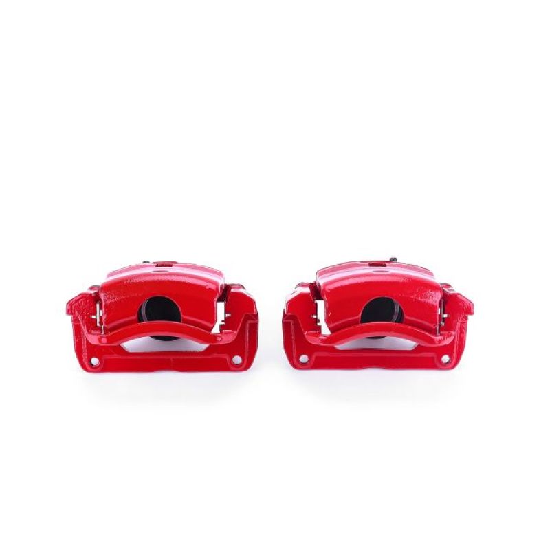 Power Stop 06-12 Ford Fusion Front Red Calipers w/Brackets - Pair - S5000