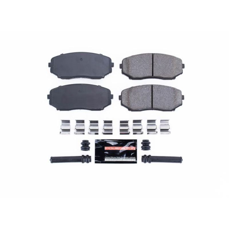 Power Stop 07-15 Ford Edge Front Z23 Evolution Sport Brake Pads w/Hardware - Z23-1258