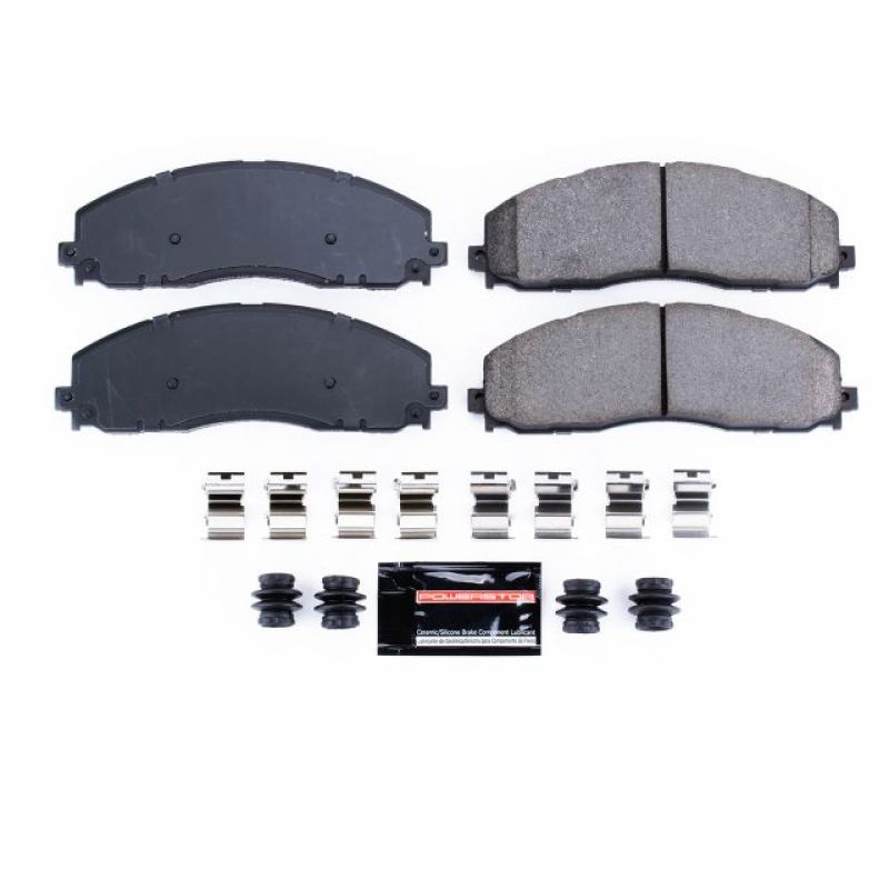 Power Stop 12-19 Ford F-250 Super Duty Front Z23 Evolution Sport Brake Pads w/Hardware - Z23-1680