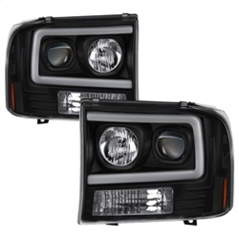 Spyder Auto 5084491 Projector Headlights - Black For 00-04 Ford Excursion NEW