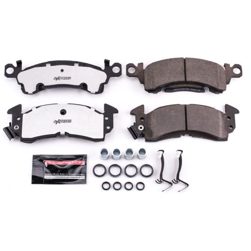 Power Stop 73-75 Buick Apollo Front or Rear Z26 Extreme Street Brake Pads w/Hardware - Z26-052