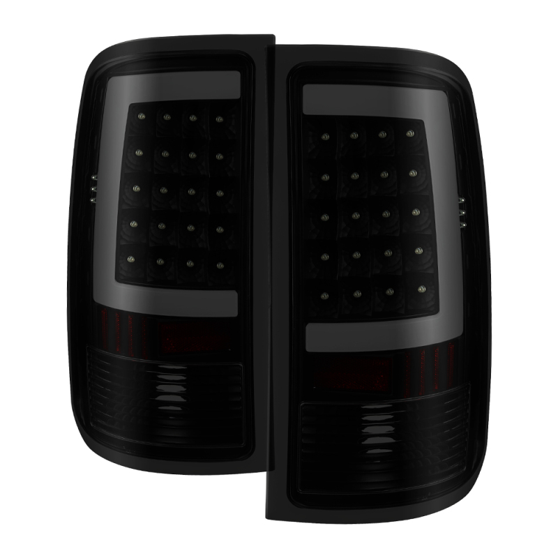 Xtune 9038518 LED Tail Lights (Black Smoke) Fits GMC Sierra 1500/2500HD/3500HD