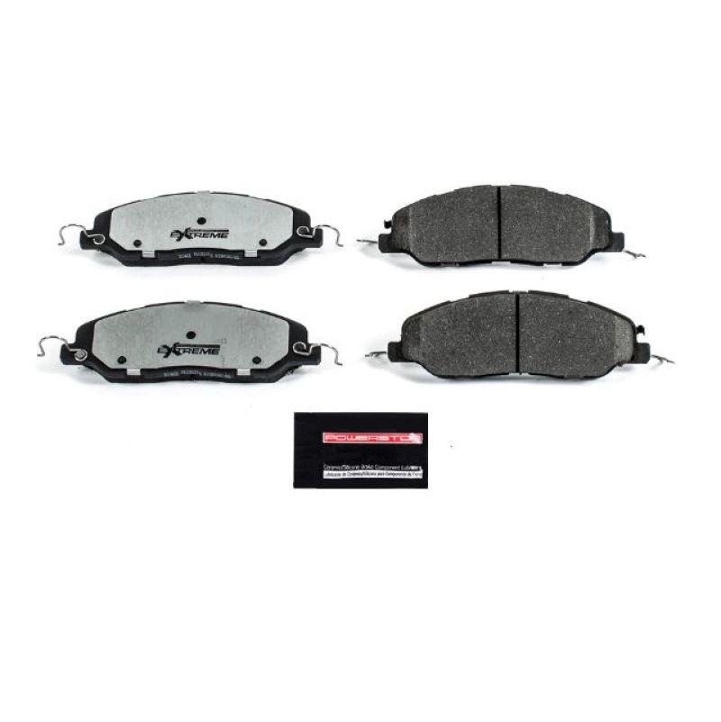 Power Stop 11-14 Ford Mustang Front Z26 Extreme Street Brake Pads w/Hardware - Z26-1463