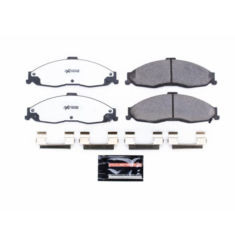 Power Stop 98-02 Chevrolet Camaro Front Z26 Extreme Street Brake Pads w/Hardware - Z26-749