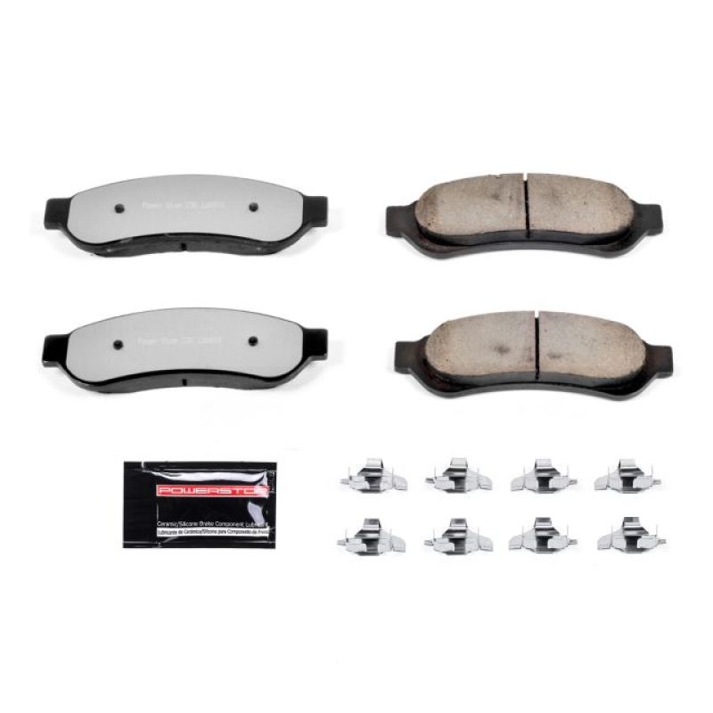 Power Stop 07-10 Ford F-250 Super Duty Rear Z36 Truck & Tow Brake Pads w/Hardware - Z36-1067