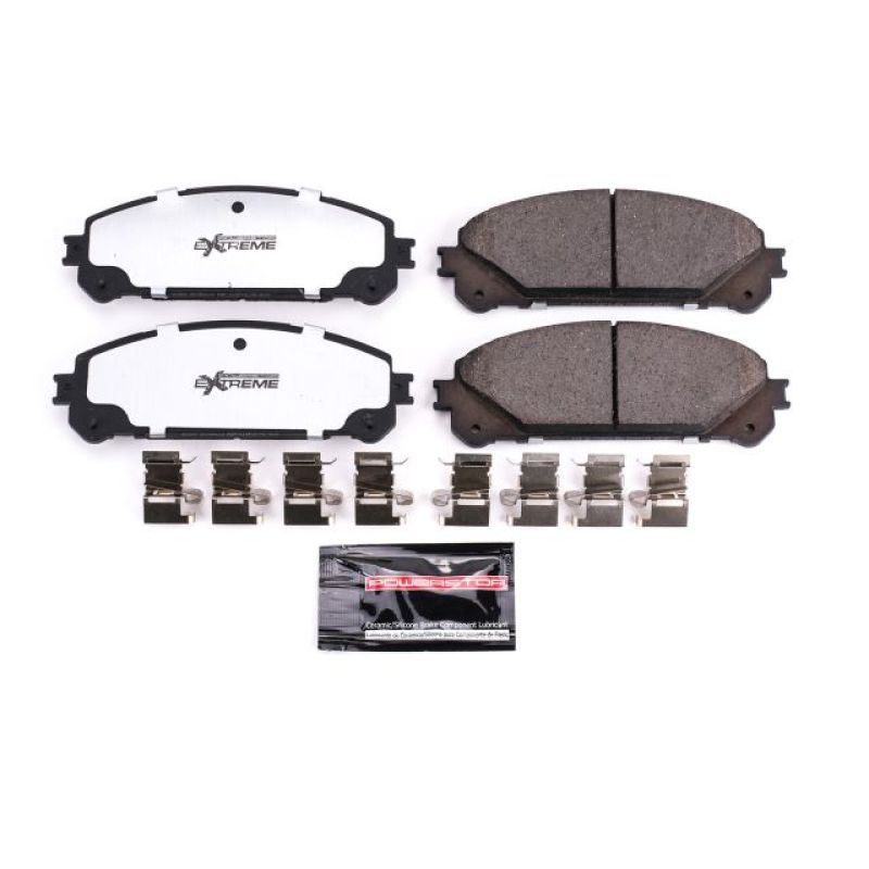 Power Stop 15-17 Lexus NX200t Front Z36 Truck & Tow Brake Pads w/Hardware - Z36-1324