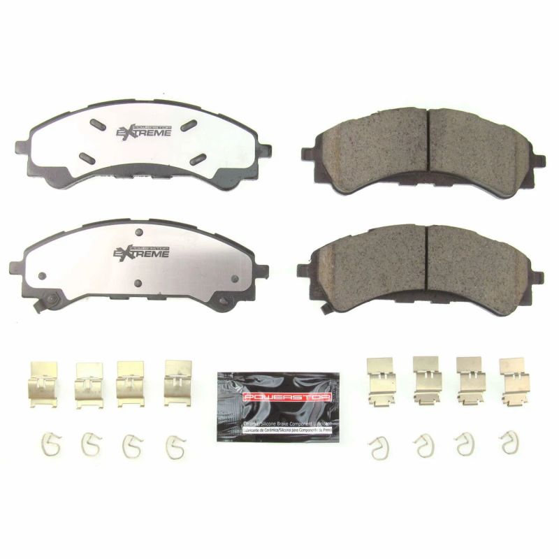 Power Stop 2019 Ford Ranger Front Z36 Truck & Tow Brake Pads w/Hardware - Z36-2216