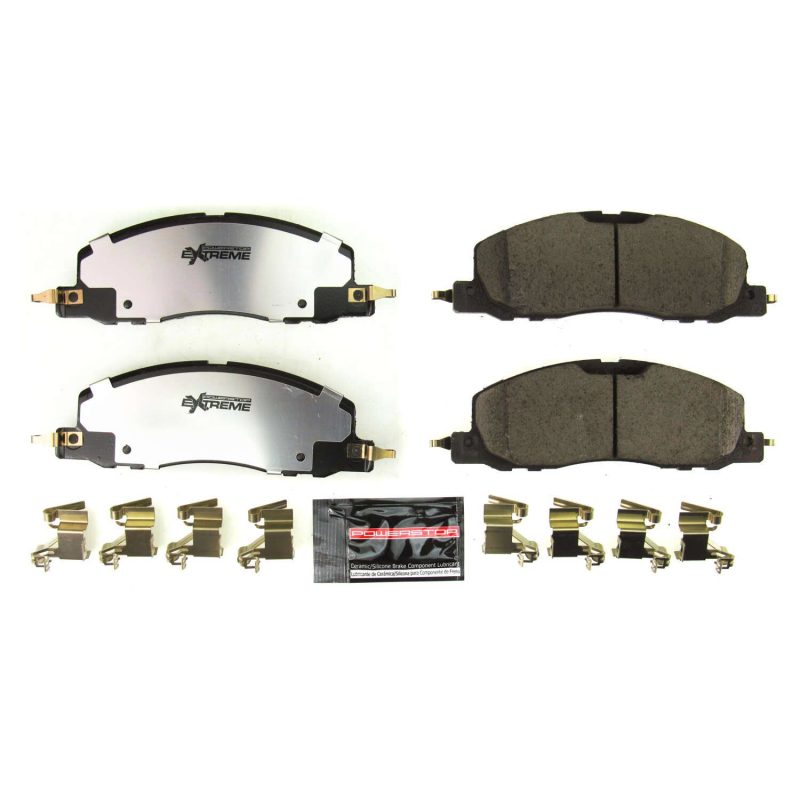 Power Stop 20-21 Ford Explorer Front Z36 Truck & Tow Brake Pads w/Hardware - Z36-2230