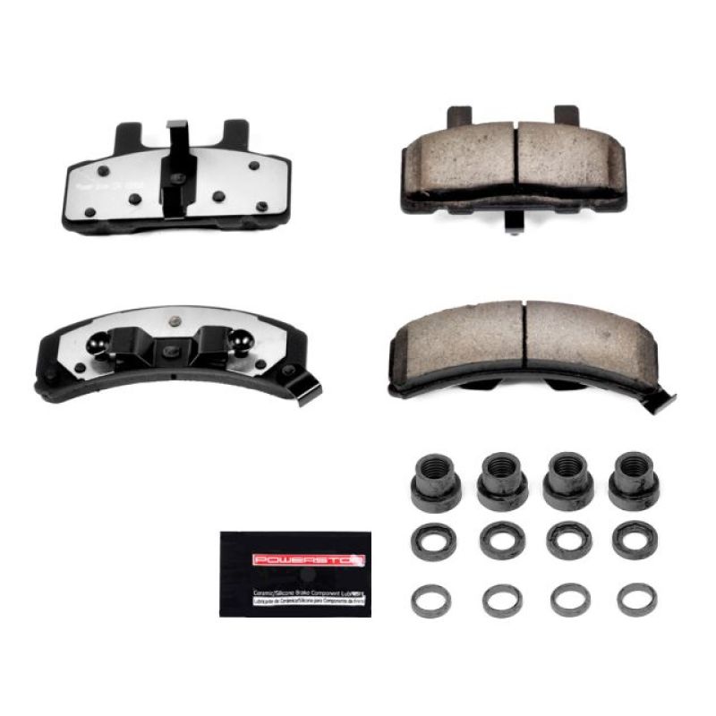 Power Stop 1993 Cadillac 60 Special Front Z36 Truck & Tow Brake Pads w/Hardware - Z36-369