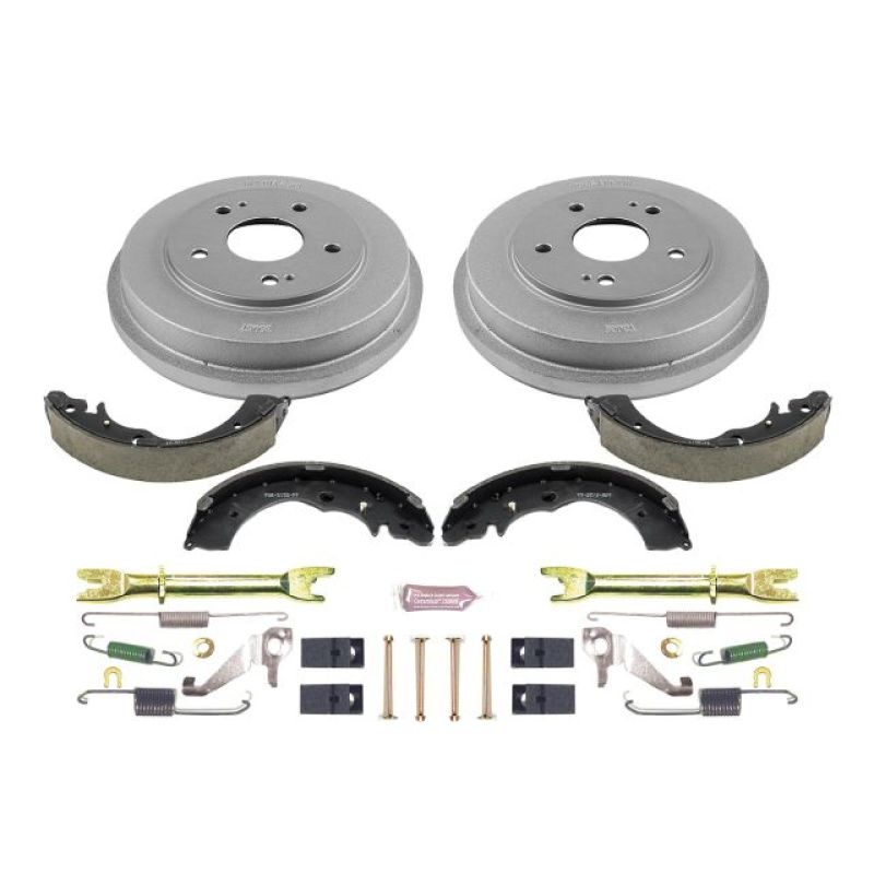 Power Stop KOE15318DK Stock Replacement Rear Brake Drum + Shoe Kit NEW