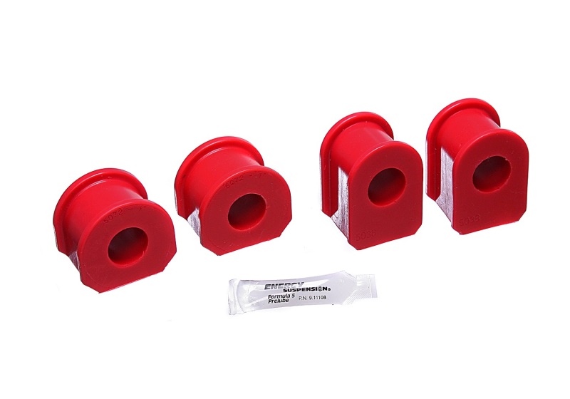 Energy Suspension 1in Bronco S/B Set - Red - 4.5149R