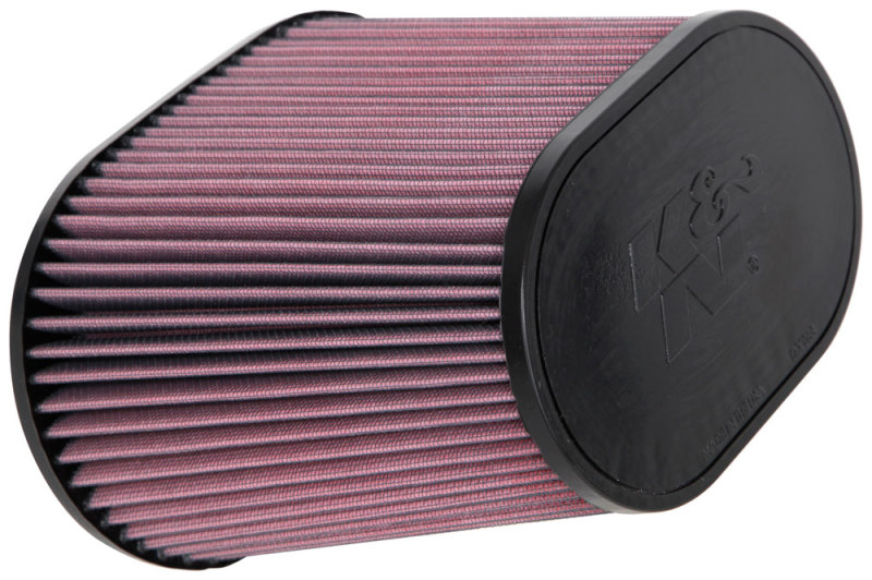 K&N Universal Rubber Filter 4in FLG 9IN x 5-3/4IN B / 7 x 4-1/2IN T / 7-1/2IN H - RE-1040