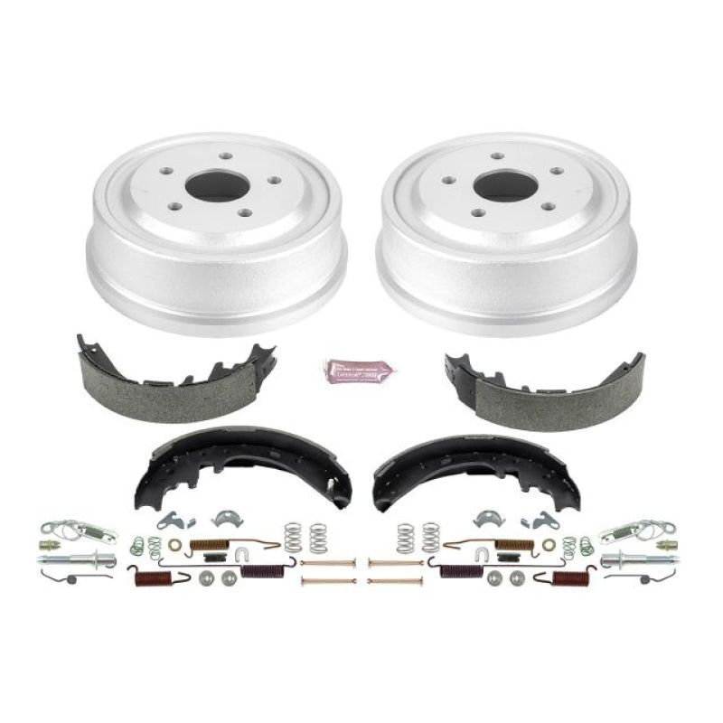 Power Stop KOE15344DK Drum Brake Shoe and Drum Kit-Rear For Dodge Ram 1500 00-01