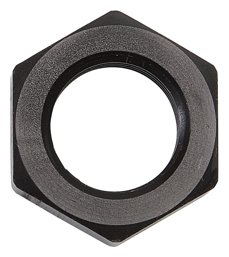 Russell Performance 661893 Adapter Fitting Bulkhead Nut -6AN Black Anodize