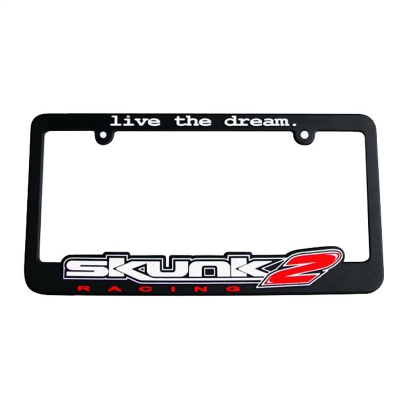 Skunk2 Live The Dream License Plate Frame - 838-99-1450