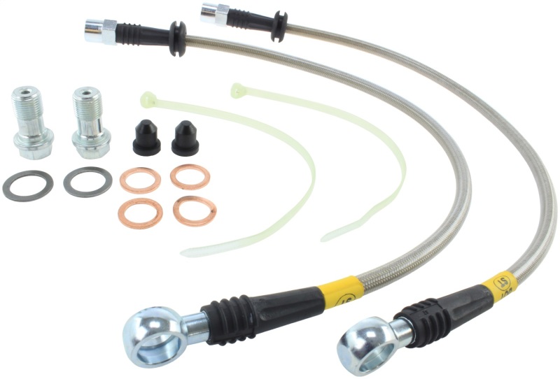 StopTech 950.34507 Stainless Steel Brake Line Kit For 02-03 Mini Cooper NEW