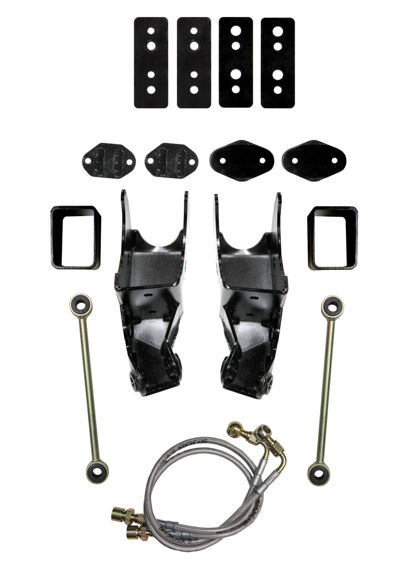 Skyjacker JK42RLSB 3.5-4 in. JK Rear Coil-Over Shock Brackets for 07-18 Jeep JK
