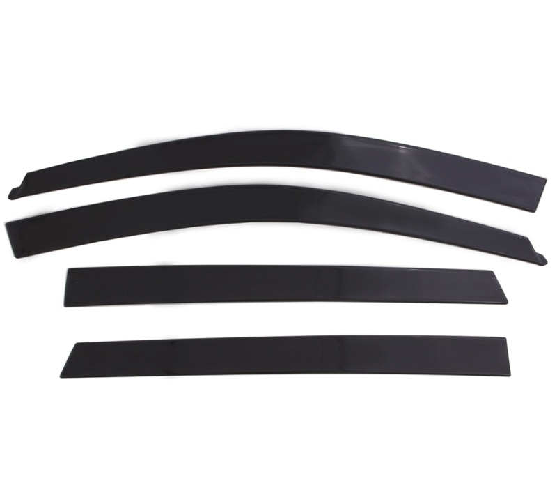 AVS fits  17-18 Ford F-150/F-250/F-350 SuperCab Ventvisor Low Profile Window Deflectors 4pc - Matte Black - 774061