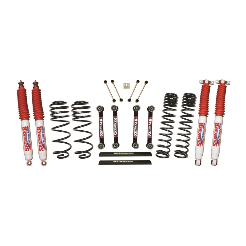 Skyjacker TJ401BPHLT Long Travel Suspension Lift Kit w/ Shocks For Jeep NEW