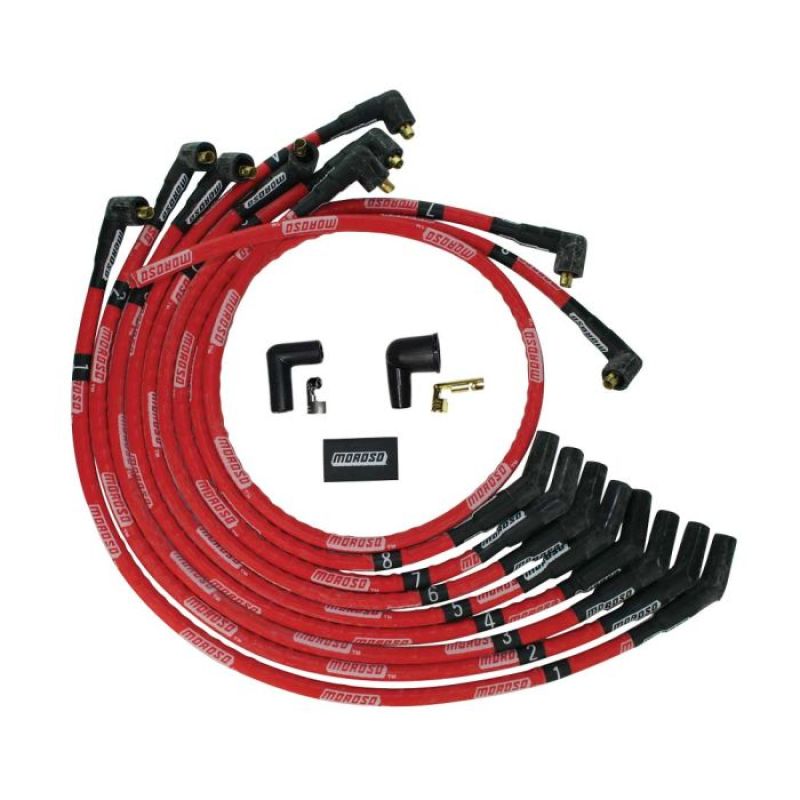 Moroso 52571 Wire Set Moroso Ultra Sleeved For SB Ford 260;289;302