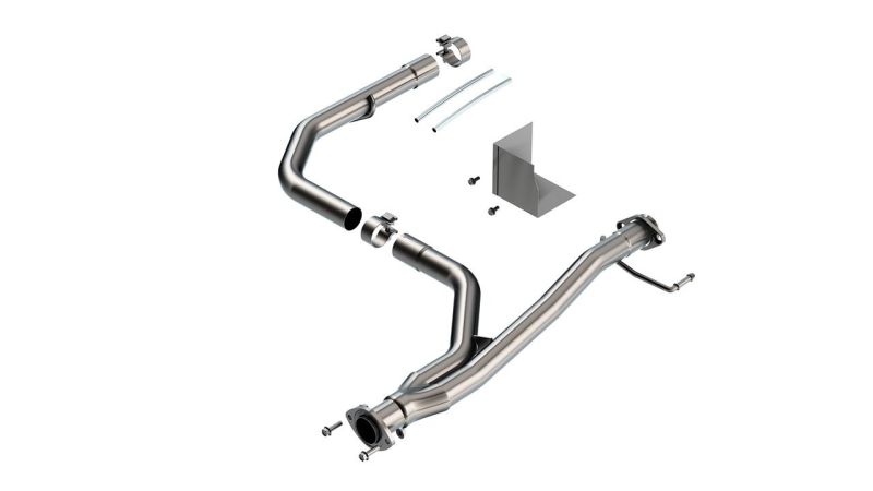 Borla fits  2021-2022 Toyota Tacoma 3.5L V6 T-304 Stainless Steel Y-Pipe - Brushed - 60699