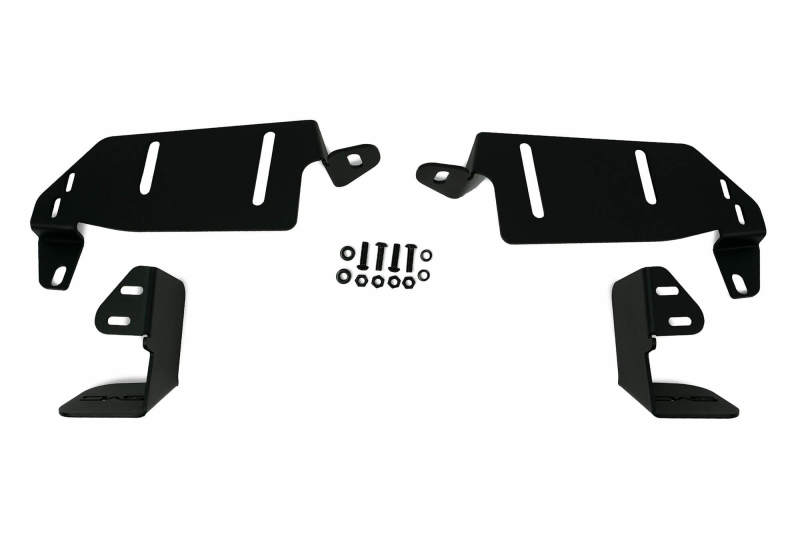 DV8 Offroad fits 21-22 Ford Bronco Factory Bumper Pocket Light Mount (Pair) 3in LED Pod Lights - LBBR-05