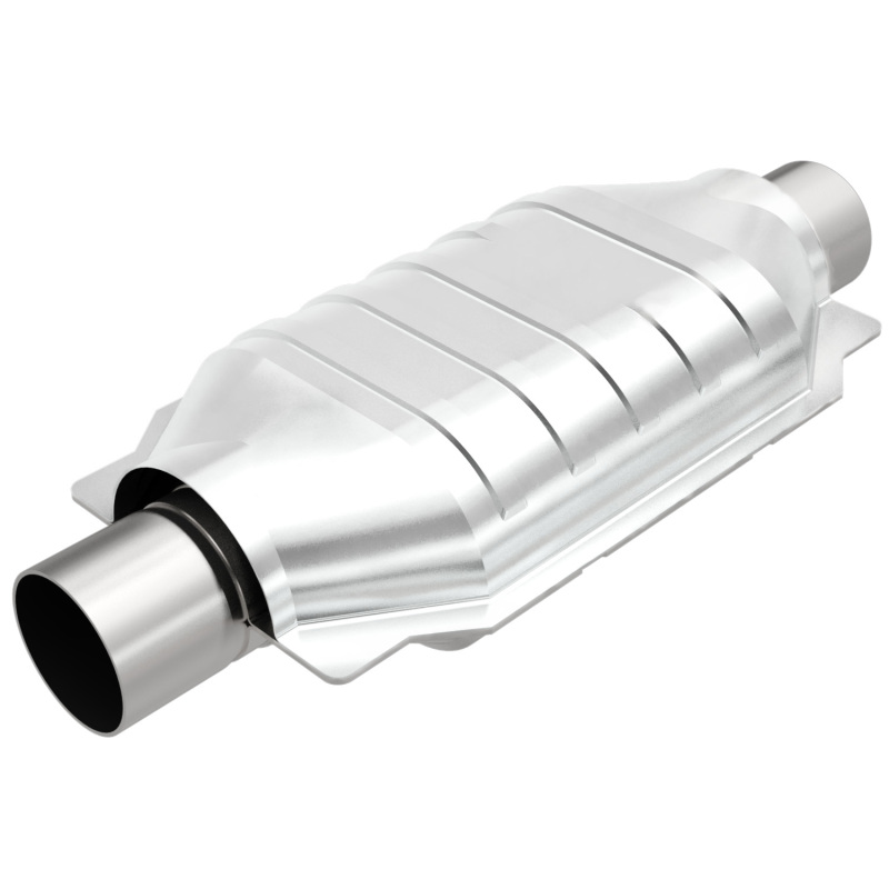MagnaFlow Conv Universal-Fit 2.25in Inlet/Outlet Center/Center Oval 12in Body/7in Width - 459005