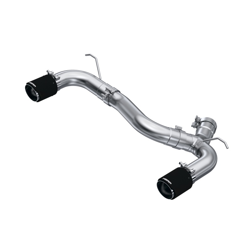 MBRP S45003CF 3" Stainless Steel Axle Back Exhaust - Carbon Fiber Tips NEW