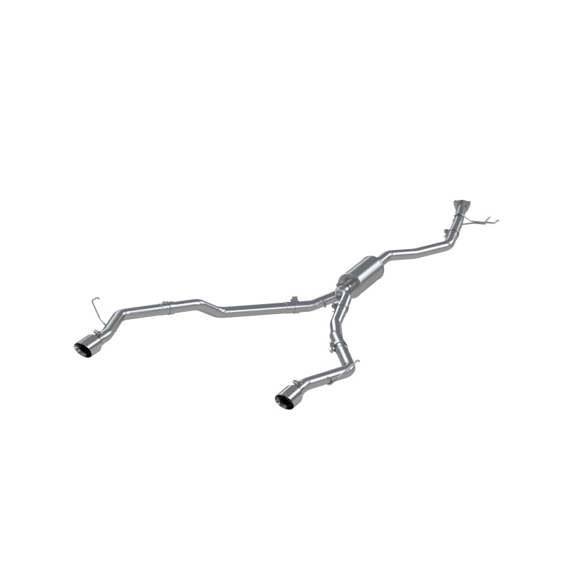 MBRP S5901AL 2.5" Cat-Back Exhaust System - Dual Split Rear Exit, Aluminized NEW