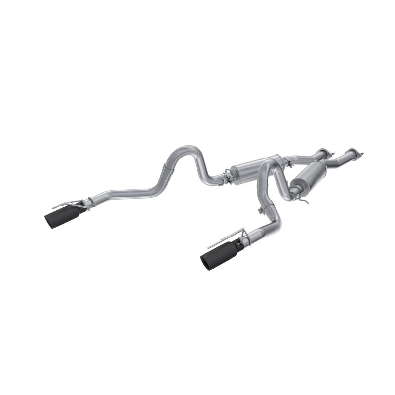 MBRP S7221ALBT 2.5" Cat-Back Exhaust System - Dual Rear Exit with Black Tips NEW