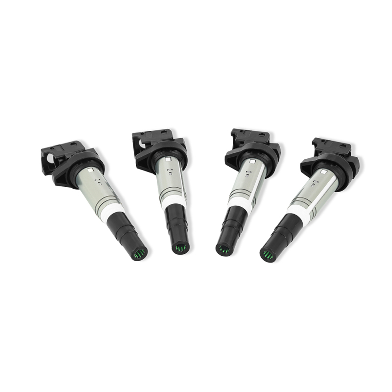 Mishimoto 2002+ BMW M54/N20/N52/N54/N55/N62/S54/S62 Four Cylinder Ignition Coil Set of 4 - MMIG-BMW-0204