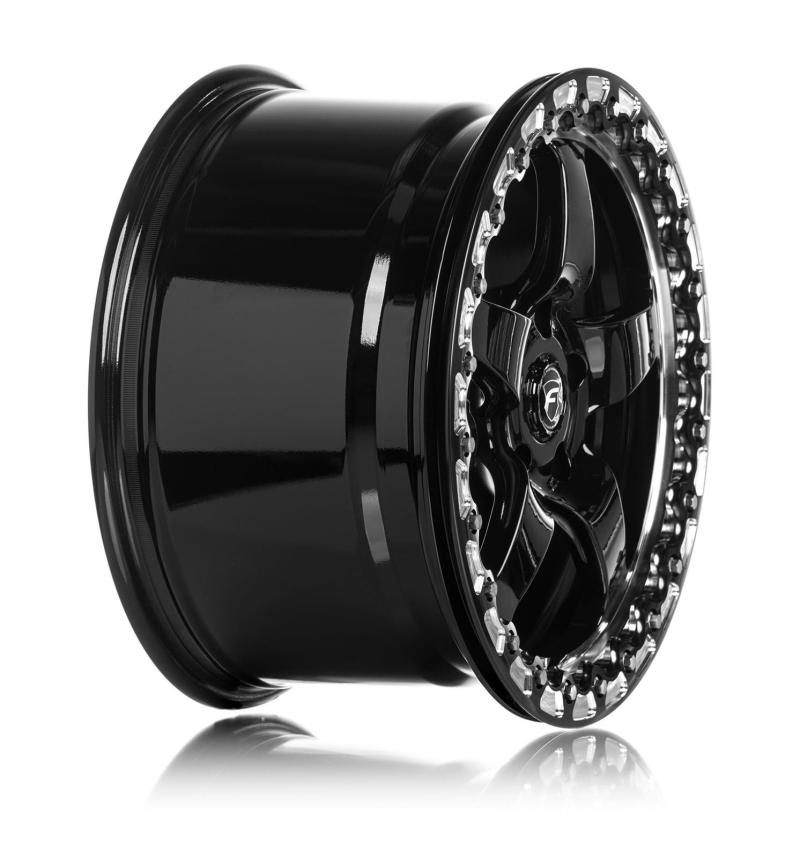 Forgestar F00182063P56 D5 Drag Beadlock 18"x12" Wheel - Gloss Black Machined NEW