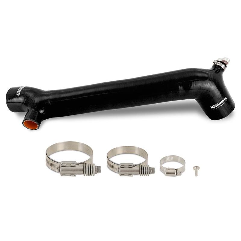 Mishimoto 2016+ Polaris RZR XP Turbo Silicone Charge Tube - Black - MMICP-RZR-16BK