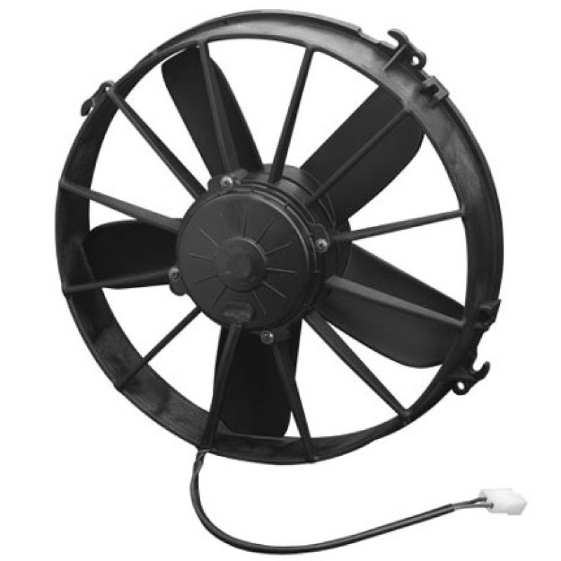 Spal 30102025 12" High Performance Electric Cooling Fan; Straight Blade/Push