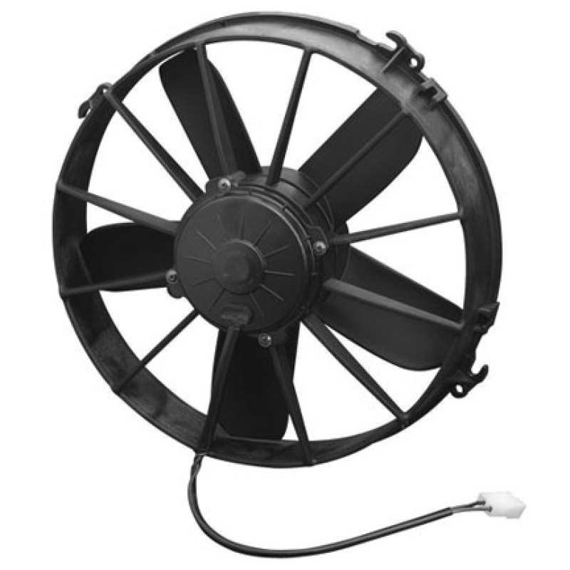 Spal 30102038 12" High Performance Electric Cooling Fan; Straight Blade/Pull