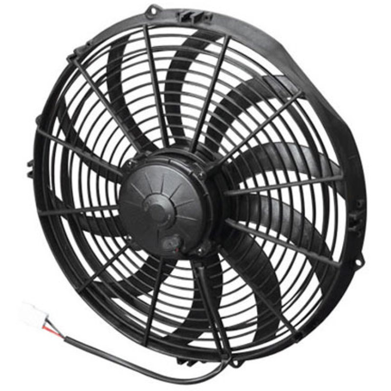 Spal 30102042 14" High Performance Electric Cooling Fan; Curved Blade / Pull