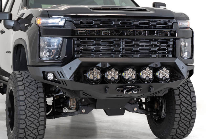 Addictive Desert Designs F270043500103 Front Bumper For 20-Up Chevy 2500 Bomber